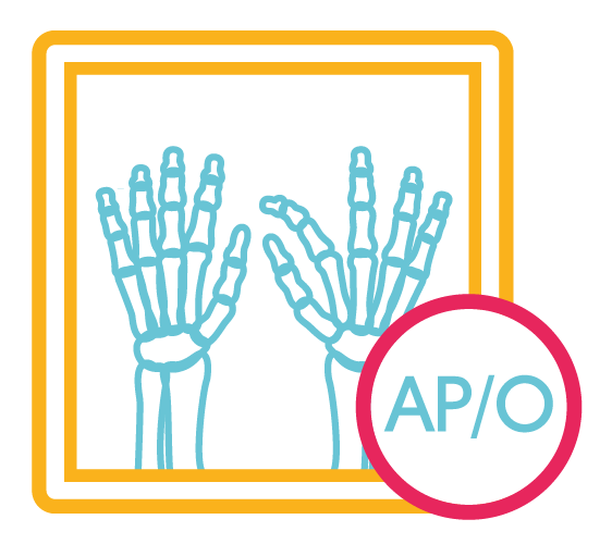 Mano AP y Oblicua (2 Proyecciones)